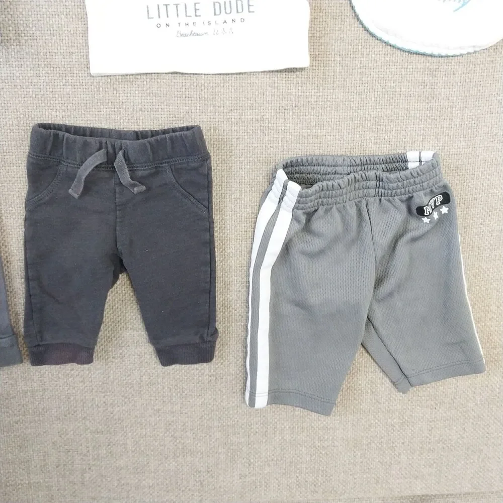 Baby Infant Boy Clothing Bundle Bodysuit Variety Of Colors 24 Pieces Newborn #6